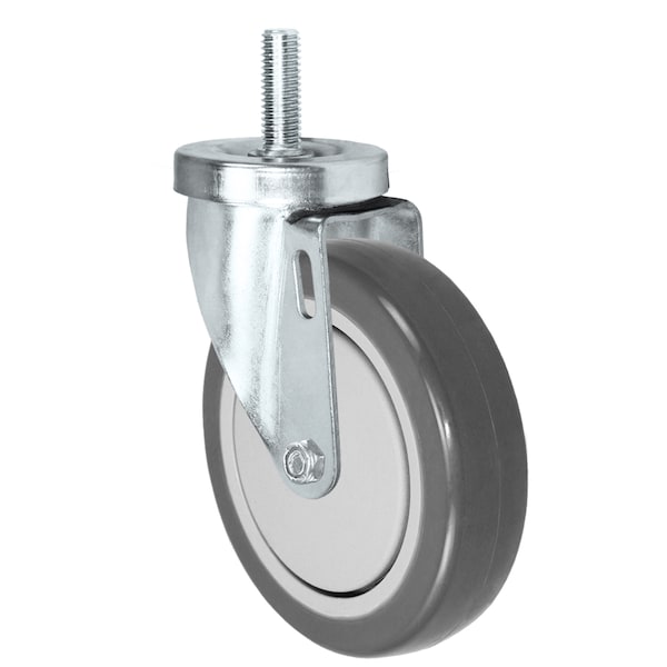 Durastar Caster; 3x1.25 Swvl Fork; 3x1.25 POLY/POLY, Gray/Gray;Single precision 21CS314PPU34X-92 - main